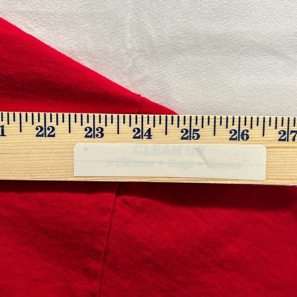 Hanes Event Staff T-Shirt Men's 2XL Red Short Sleeve Unknown Asia Concert/Event - Picture 6 of 8